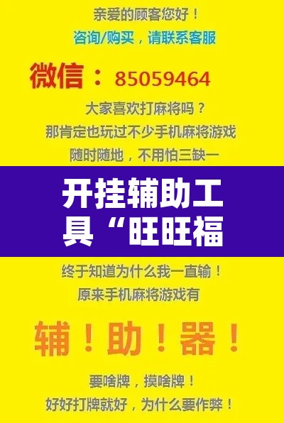 开挂辅助工具“旺旺福建麻将有没有挂”开挂辅助脚本+详细开挂安装教程