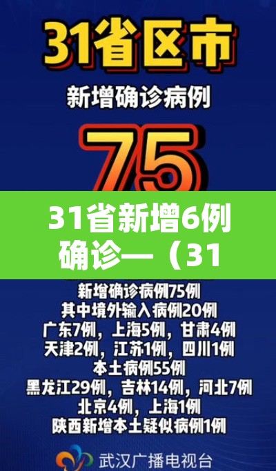 31省新增6例确诊—（31省新增输入6例）
