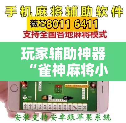 玩家辅助神器“雀神麻将小程序免费开挂器”其实确实有挂