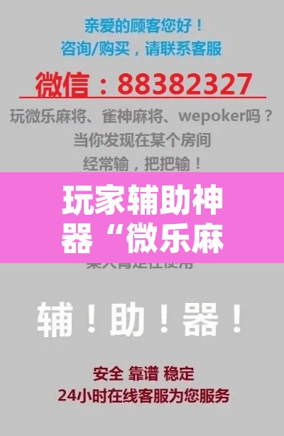 玩家辅助神器“微乐麻将三丁拐必赢神器	”附辅助神器开挂脚本详细步骤