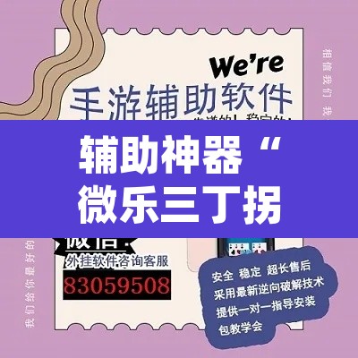 辅助神器“微乐三丁拐辅助”(透视挂)辅助透视教程