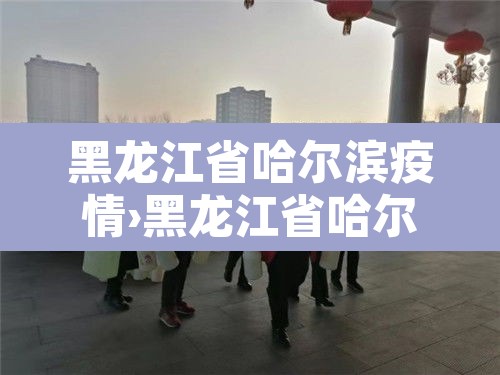 黑龙江省哈尔滨疫情›黑龙江省哈尔滨疫情最新消息今天