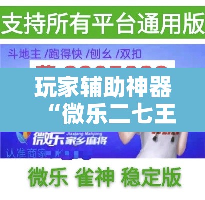 玩家辅助神器“微乐二七王开挂神器下载	”其实确实有挂
