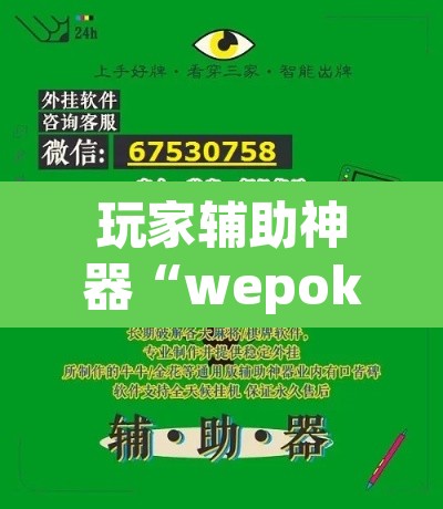 玩家辅助神器“wepoker确实可以透视的	”开挂辅助脚本+详细开挂安装教程