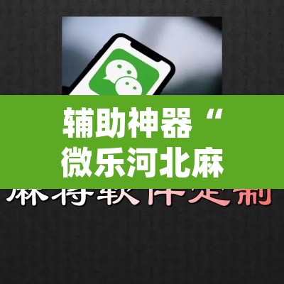 辅助神器“微乐河北麻将小程序万能挂免费版	”(透视挂)辅助透视教程