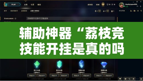 辅助神器“荔枝竞技能开挂是真的吗	”其实确实有挂