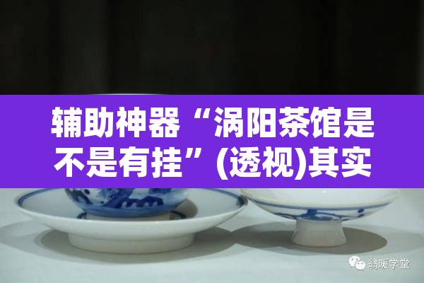 辅助神器“涡阳茶馆是不是有挂”(透视)其实确实有挂