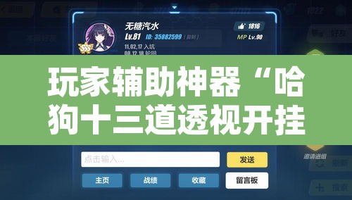 玩家辅助神器“哈狗十三道透视开挂”附辅助神器开挂脚本详细步骤