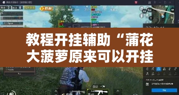 教程开挂辅助“蒲花大菠萝原来可以开挂”附辅助神器开挂脚本详细步骤