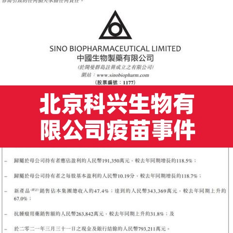 北京科兴生物有限公司疫苗事件真相—（北京科兴生物疫苗安全吗）