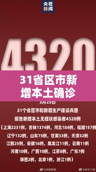 31省区市新增本土确诊60例—（31省区市新增71例本土确诊）