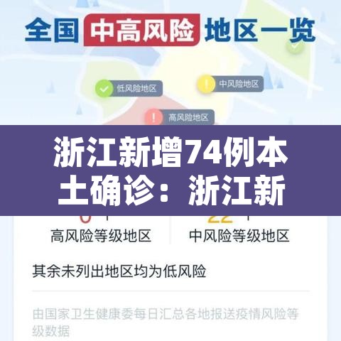 浙江新增74例本土确诊：浙江新增本土确诊40例