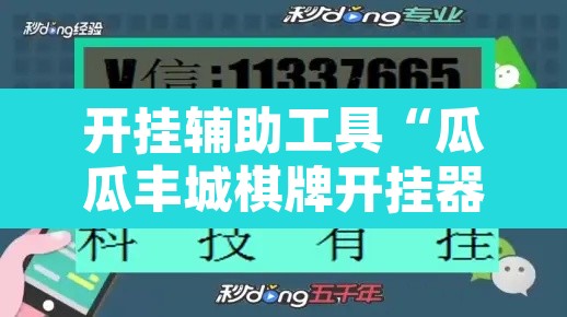 开挂辅助工具“瓜瓜丰城棋牌开挂器”开挂辅助脚本+详细开挂安装教程