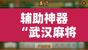 辅助神器“武汉麻将怎么用挂”附辅助神器开挂脚本详细步骤