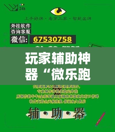 玩家辅助神器“微乐跑得快万能开挂器免费”(透视)其实确实有挂