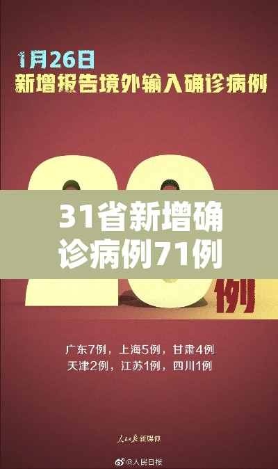 31省新增确诊病例71例本土31例：31省新增确诊30例本土12例