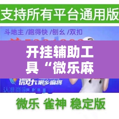 开挂辅助工具“微乐麻将小程序万能开挂器	”其实确实有挂