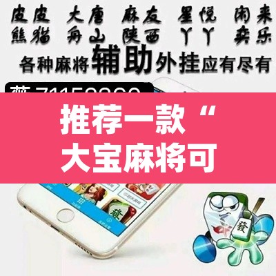 推荐一款“大宝麻将可以开挂吗”(透视挂)辅助透视教程