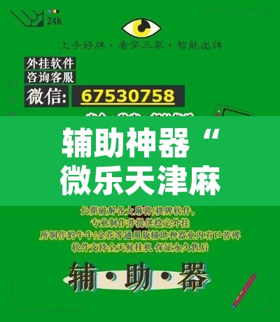 辅助神器“微乐天津麻将手机版必胜秘籍	”附辅助神器开挂脚本详细步骤