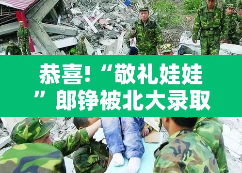 恭喜!“敬礼娃娃”郎铮被北大录取的简单介绍