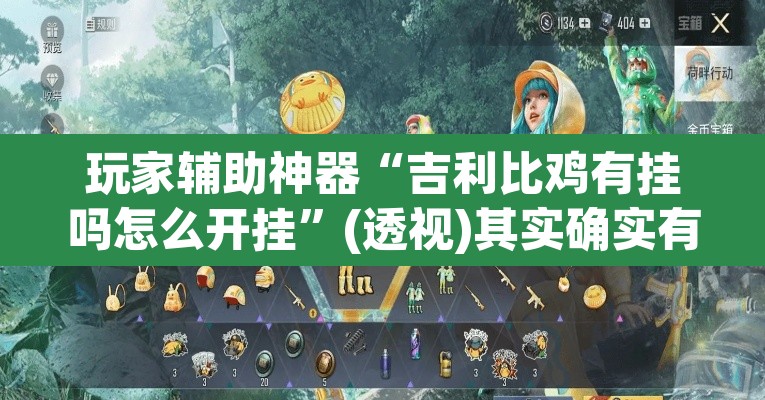 玩家辅助神器“吉利比鸡有挂吗怎么开挂”(透视)其实确实有挂