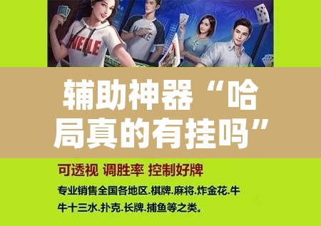 辅助神器“哈局真的有挂吗”开挂辅助脚本+详细开挂安装教程