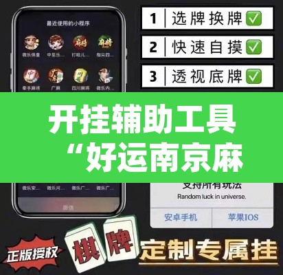 开挂辅助工具“好运南京麻将怎么开挂”(透视)其实确实有挂