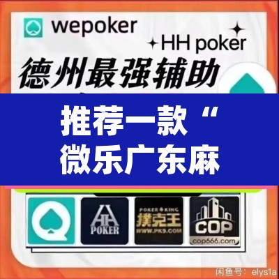 推荐一款“微乐广东麻将怎么提高胜率”(透视挂)辅助透视教程