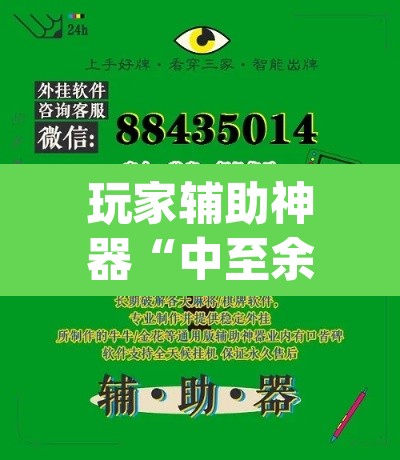 玩家辅助神器“中至余干小程序辅助器”(透视挂)辅助透视教程