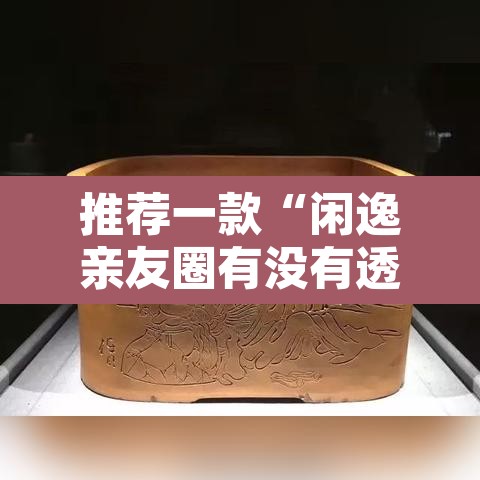 推荐一款“闲逸亲友圈有没有透视软	”其实确实有挂