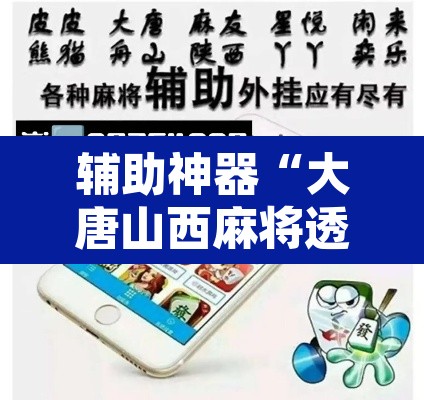 辅助神器“大唐山西麻将透视神器”开挂辅助脚本+详细开挂安装教程