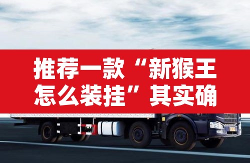 推荐一款“新猴王怎么装挂”其实确实有挂