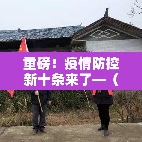 重磅！疫情防控新十条来了—（疫情防控十条禁令）