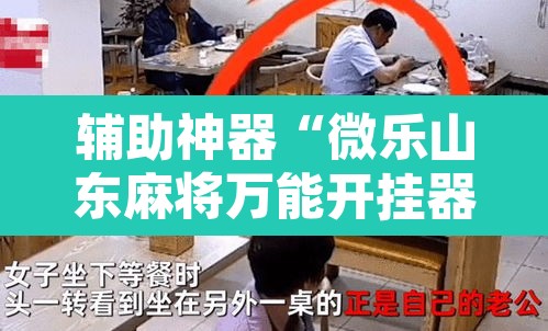 辅助神器“微乐山东麻将万能开挂器	”其实确实有挂