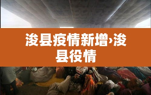 浚县疫情新增›浚县役情