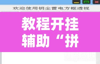 教程开挂辅助“拼三张透视辅助软件”附辅助神器开挂脚本详细步骤