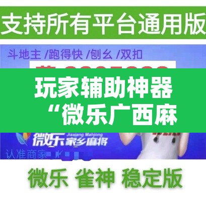 玩家辅助神器“微乐广西麻将开挂神器”其实确实有挂