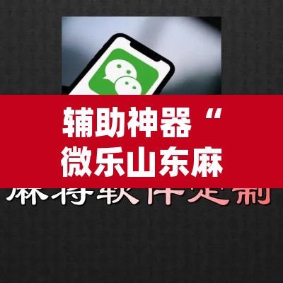 辅助神器“微乐山东麻将免费挂”(透视挂)辅助透视教程