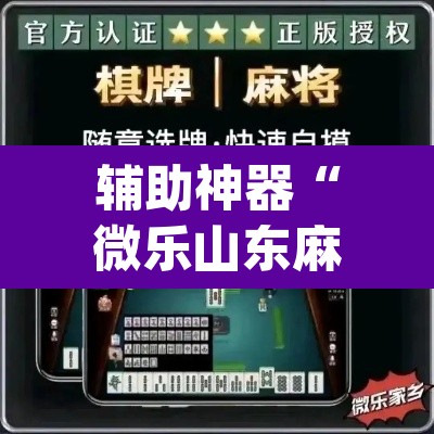 辅助神器“微乐山东麻将免费挂	”(透视挂)辅助透视教程