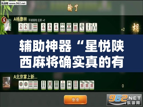 辅助神器“星悦陕西麻将确实真的有挂	”(透视)其实确实有挂