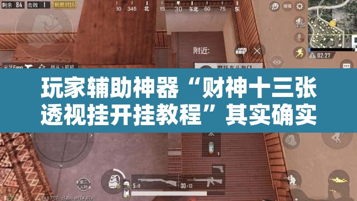 玩家辅助神器“财神十三张透视挂开挂教程”其实确实有挂