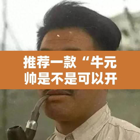 推荐一款“牛元帅是不是可以开挂”(透视)其实确实有挂