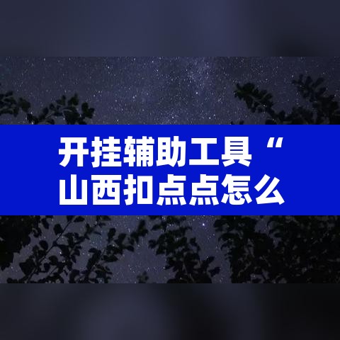 开挂辅助工具“山西扣点点怎么开挂”其实确实有挂