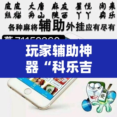 玩家辅助神器“科乐吉林麻将可以开挂吗有挂”(透视)其实确实有挂