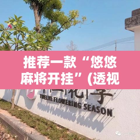 推荐一款“悠悠麻将开挂”(透视)其实确实有挂