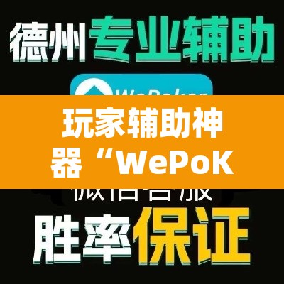 玩家辅助神器“WePoKer究竟透视挂是真的假的”(透视挂)辅助透视教程