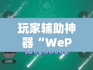 玩家辅助神器“WePoKer究竟透视挂是真的假的”(透视挂)辅助透视教程