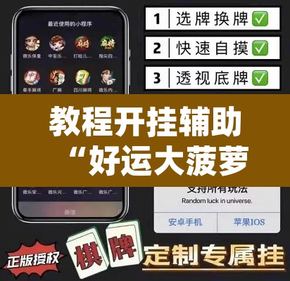 教程开挂辅助“好运大菠萝辅助软件”(透视挂)辅助透视教程