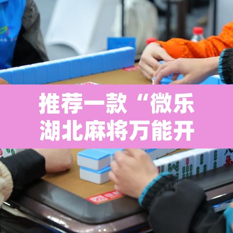 推荐一款“微乐湖北麻将万能开挂器通用版	”(透视)其实确实有挂