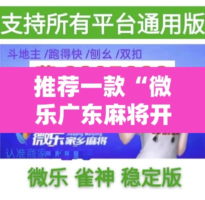 推荐一款“微乐广东麻将开挂免费软件	”(透视挂)辅助透视教程